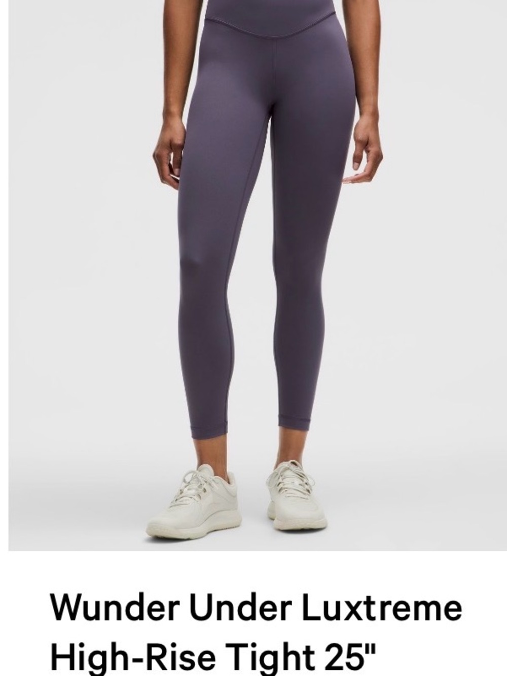 lululemon athletica Wunder Under Luxtreme High-Rise Tight 25" – Nightfall